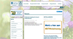 Desktop Screenshot of npva.nl